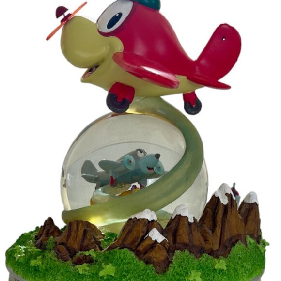 VERY RARE Disney 65th Anniversary Pedro Saludos Amigos Musical Snow Globe - Picture 8 of 9